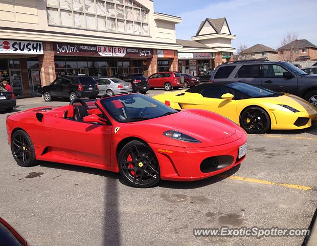 Ferrari F430 spotted in Woodbridge, Canada