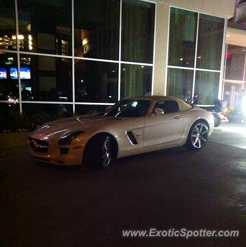 Mercedes SLS AMG spotted in Houston, Texas