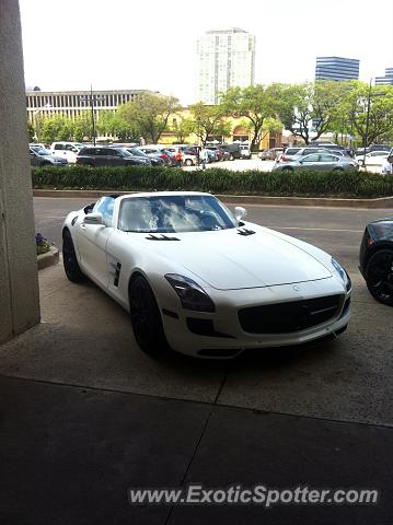 Mercedes SLS AMG spotted in Houston, Texas