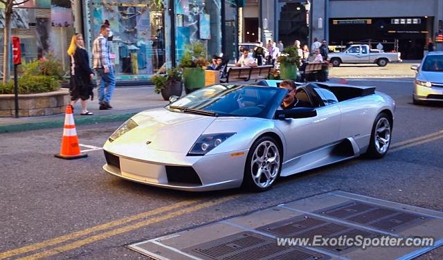 Lamborghini Murcielago spotted in San Jose, California