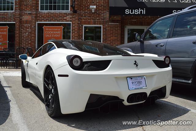 Ferrari 458 Italia spotted in Dallas, Texas