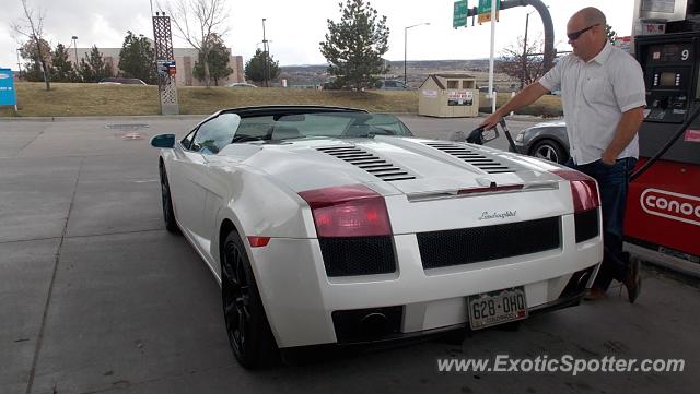 Lamborghini Gallardo spotted in Castle rock, Colorado