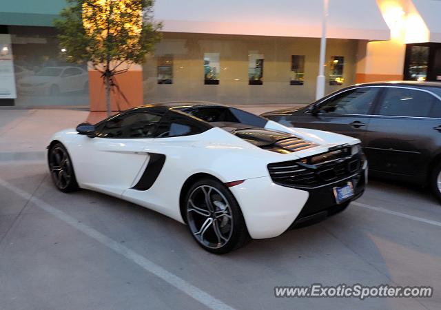 Mclaren MP4-12C spotted in Dallas, Texas