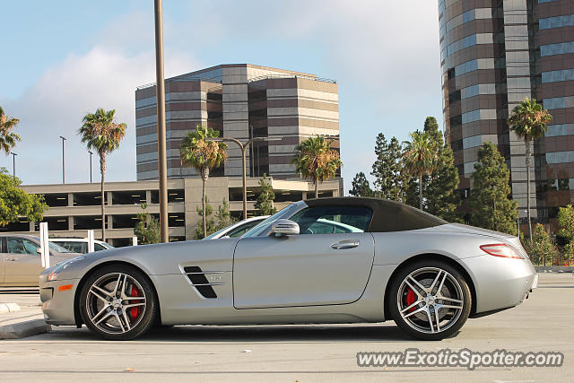 Mercedes SLS AMG spotted in La Jolla, California