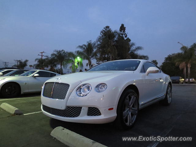 Bentley Continental spotted in San Gabriel, California