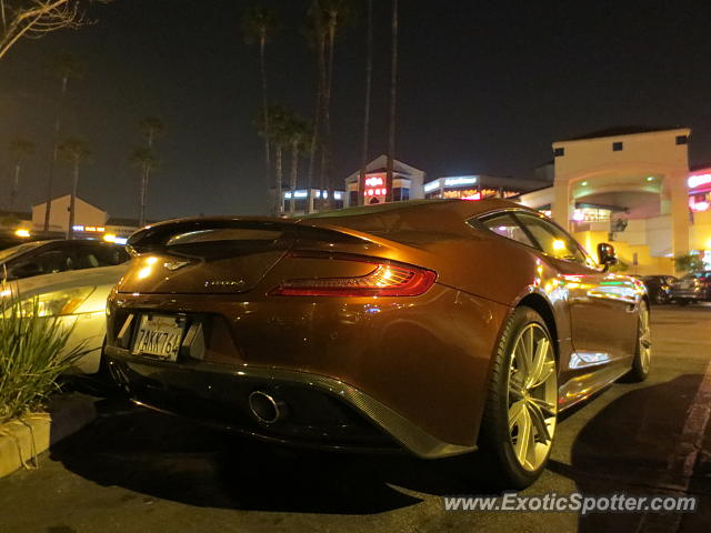 Aston Martin Vanquish spotted in San Gabriel, California