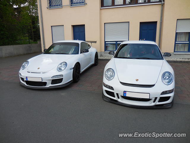 Porsche 911 GT3 spotted in Nürburg, Germany