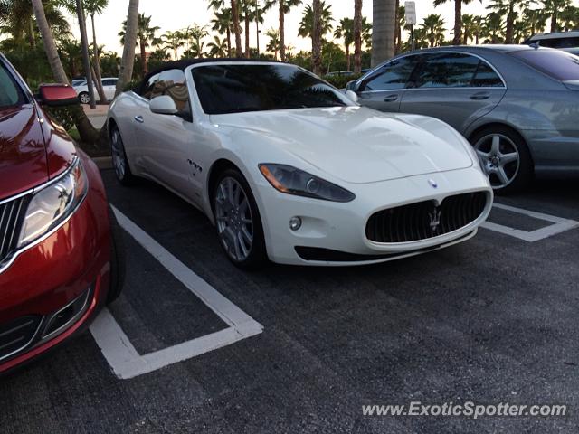 Maserati GranTurismo spotted in Palm Beach, Florida