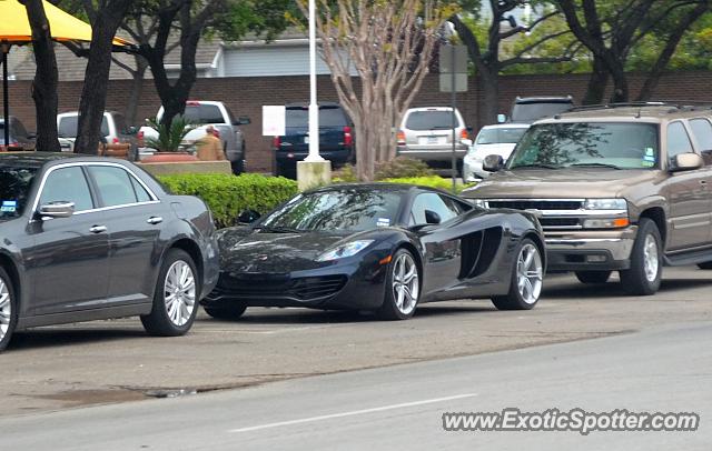 Mclaren MP4-12C spotted in Dallas, Texas