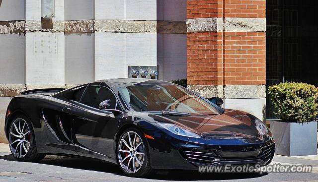 Mclaren MP4-12C spotted in Toronto, Canada