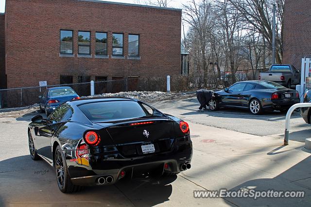 Ferrari 599GTB spotted in Lake Forest, Illinois