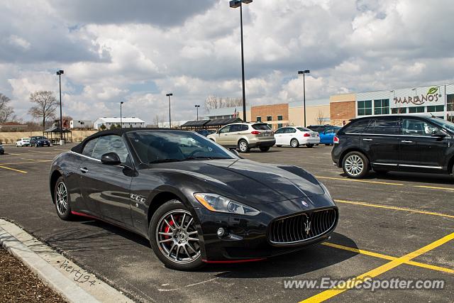 Maserati GranCabrio spotted in Lake Zurich, Illinois