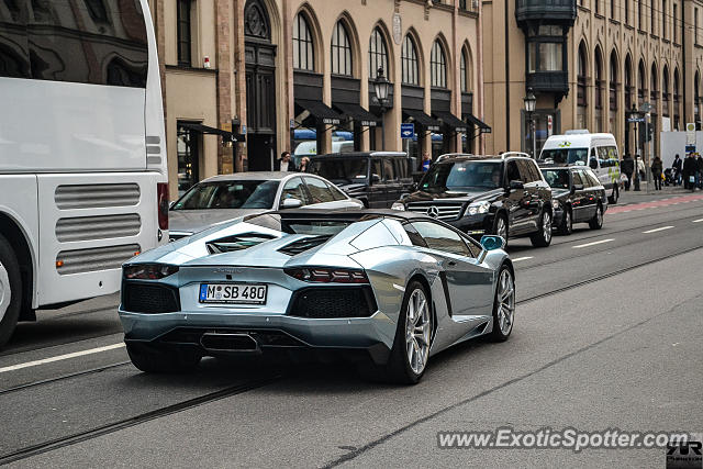 Lamborghini Aventador spotted in Munich, Germany