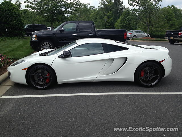 Mclaren MP4-12C spotted in Charlotte, NC, North Carolina