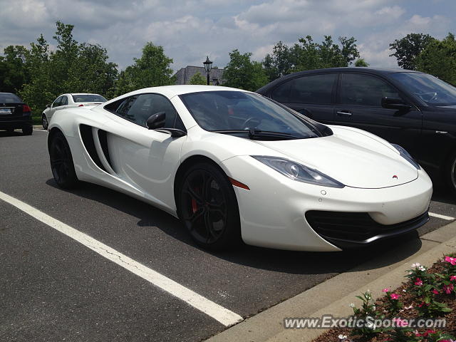 Mclaren MP4-12C spotted in Charlotte, NC, North Carolina