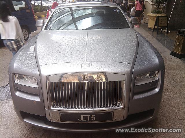 Rolls Royce Wraith spotted in Kuala Lumpur, Malaysia