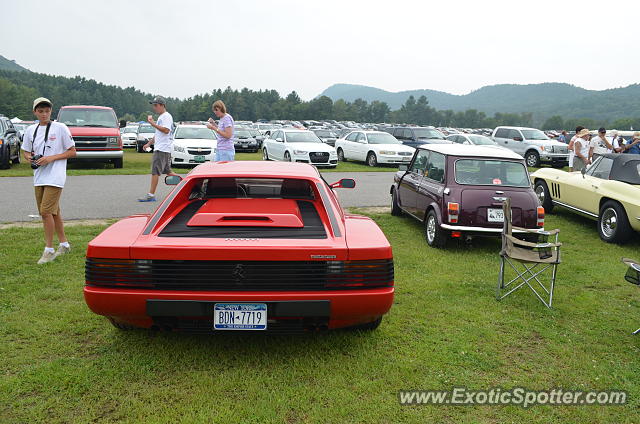 Ferrari Testarossa spotted in Lakeville, Connecticut