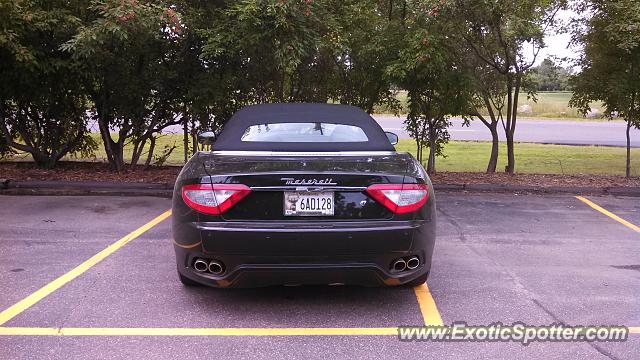 Maserati GranCabrio spotted in Wayzatta, Minnesota