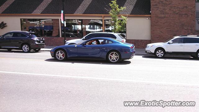 Ferrari 612 spotted in Wayzatta, Minnesota