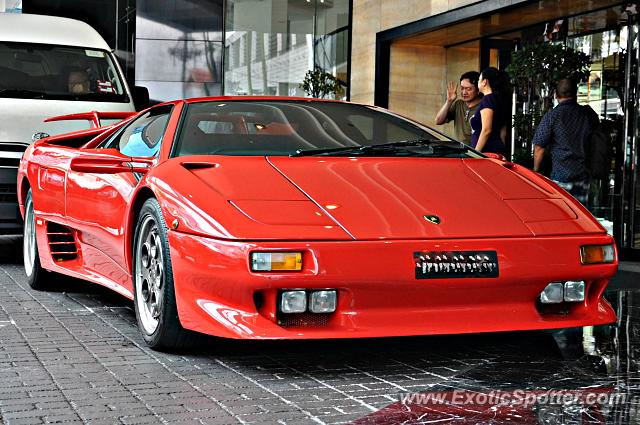 Lamborghini Diablo spotted in Kuala Lumpur, Malaysia