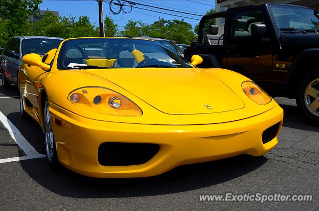 Ferrari 360 Modena spotted in Greenwich, Connecticut