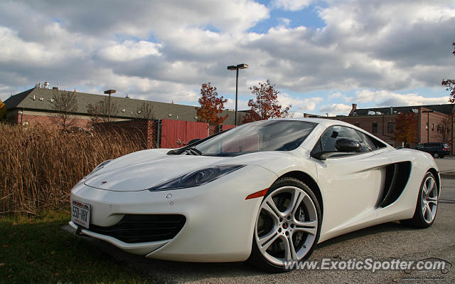 Mclaren MP4-12C spotted in Mequon, Wisconsin