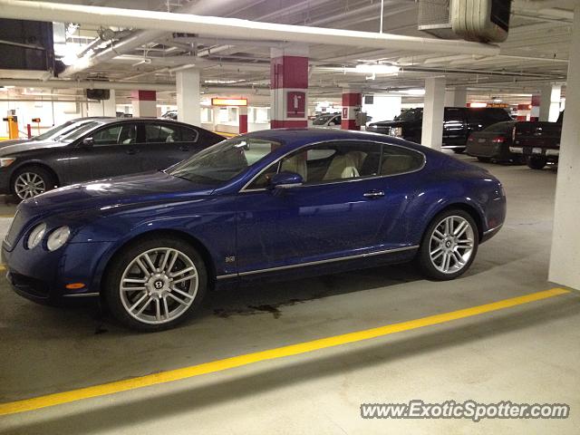 Bentley Continental spotted in Minneapolis, Minnesota