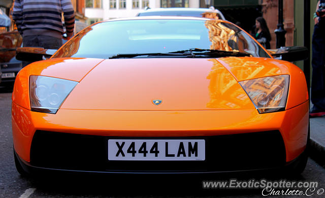 Lamborghini Murcielago spotted in London, United Kingdom