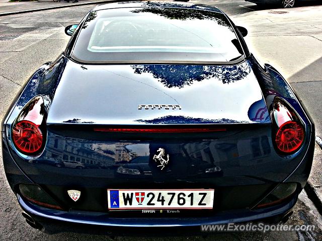 Ferrari California spotted in Vienna, Austria