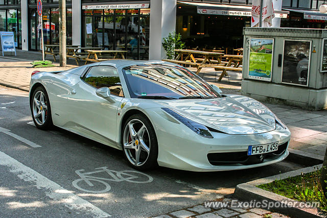 Ferrari 458 Italia spotted in Munich, Germany