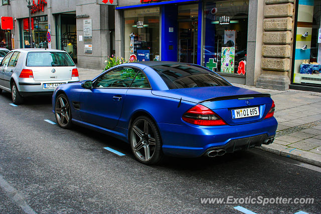 Mercedes SL 65 AMG spotted in Munich, Germany