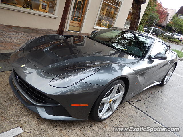 Ferrari F12 spotted in Carmel, California