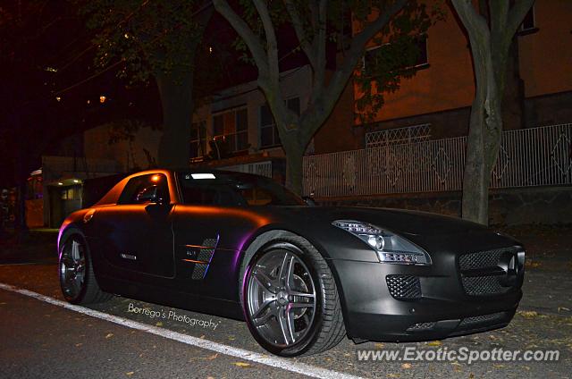 Mercedes SLS AMG spotted in Ciudad de México, Mexico