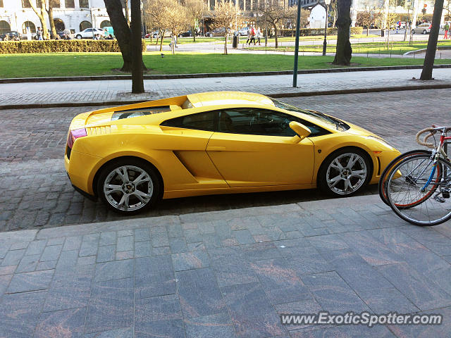 Lamborghini Gallardo spotted in Helsinki, Finland