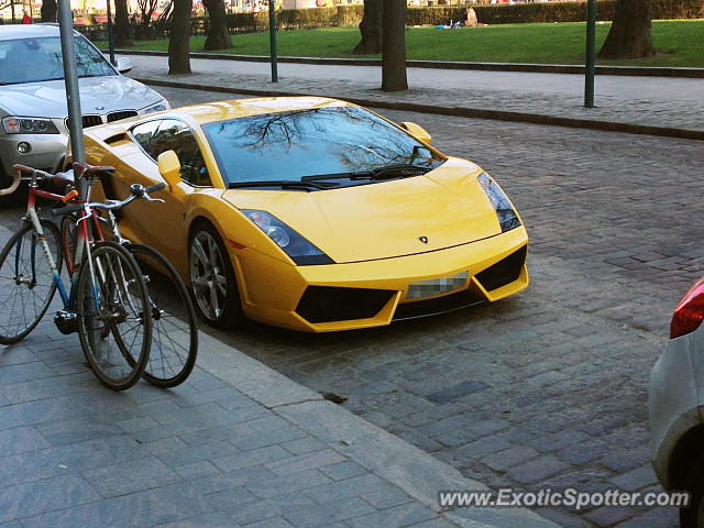 Lamborghini Gallardo spotted in Helsinki, Finland