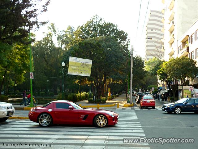 Mercedes SLS AMG spotted in Ciudad de México, Mexico