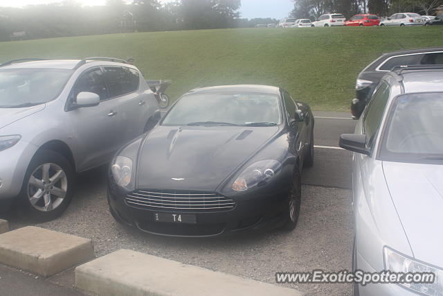 Aston Martin DB9 spotted in Centennial park, Australia