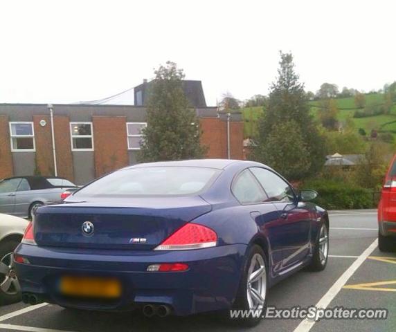 BMW M6 spotted in Tiverton, United Kingdom