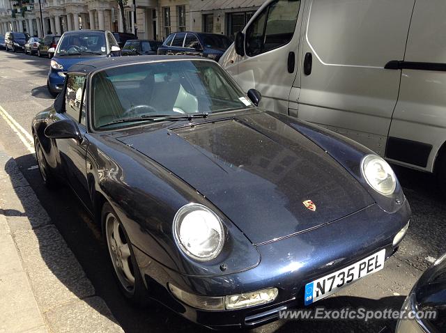 Porsche 911 spotted in Queensway, United Kingdom