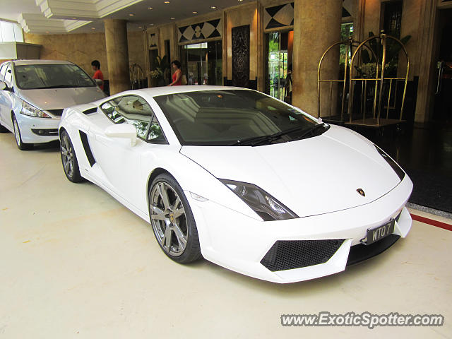 Lamborghini Gallardo spotted in Kuala Lumpur, Malaysia