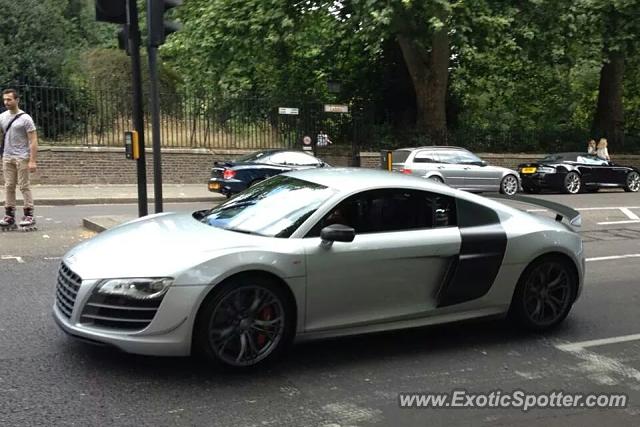 Audi R8 spotted in London, United Kingdom