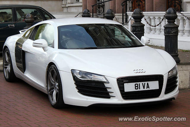 Audi R8 spotted in London, United Kingdom