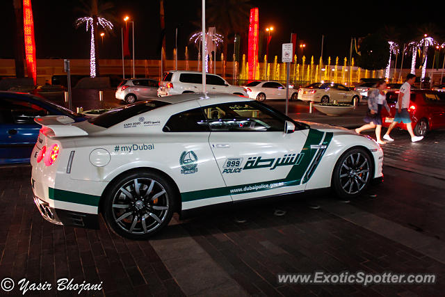 Nissan GT-R spotted in Dubai, United Arab Emirates