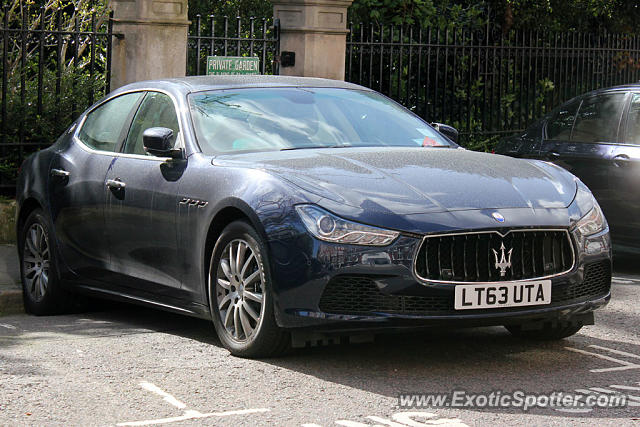 Maserati Ghibli spotted in London, United Kingdom