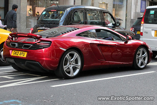 Mclaren MP4-12C spotted in London, United Kingdom