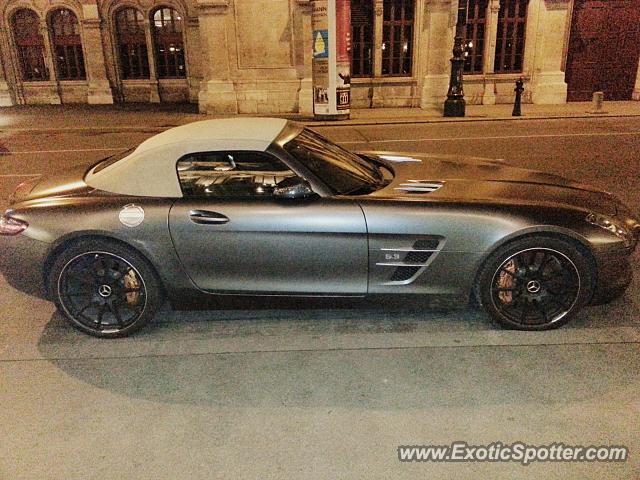 Mercedes SLS AMG spotted in Vienna, Austria