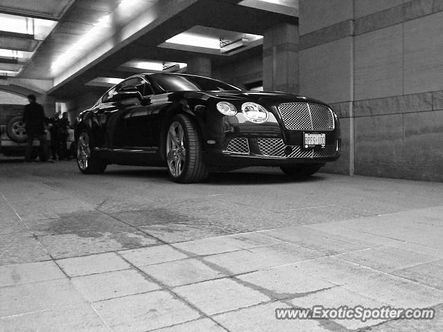 Bentley Continental spotted in Toronto, Canada