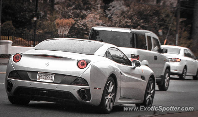 Ferrari California spotted in Atlanta, Georgia