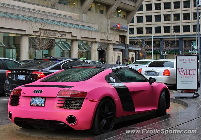 Audi R8 spotted in Toronto, Canada