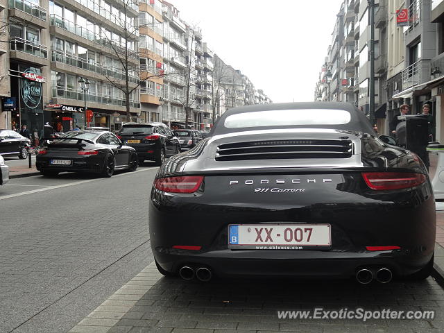 Porsche 911 GT2 spotted in Knokke-Heist, Belgium